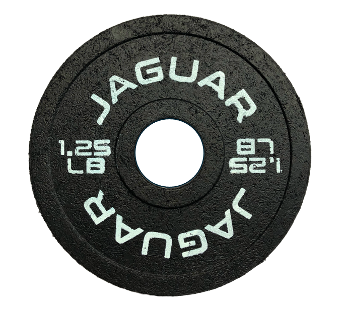 Set de Bumpers Jaguar Par de 5LB, 2.5LB y 1.25LB Modelo BLACK