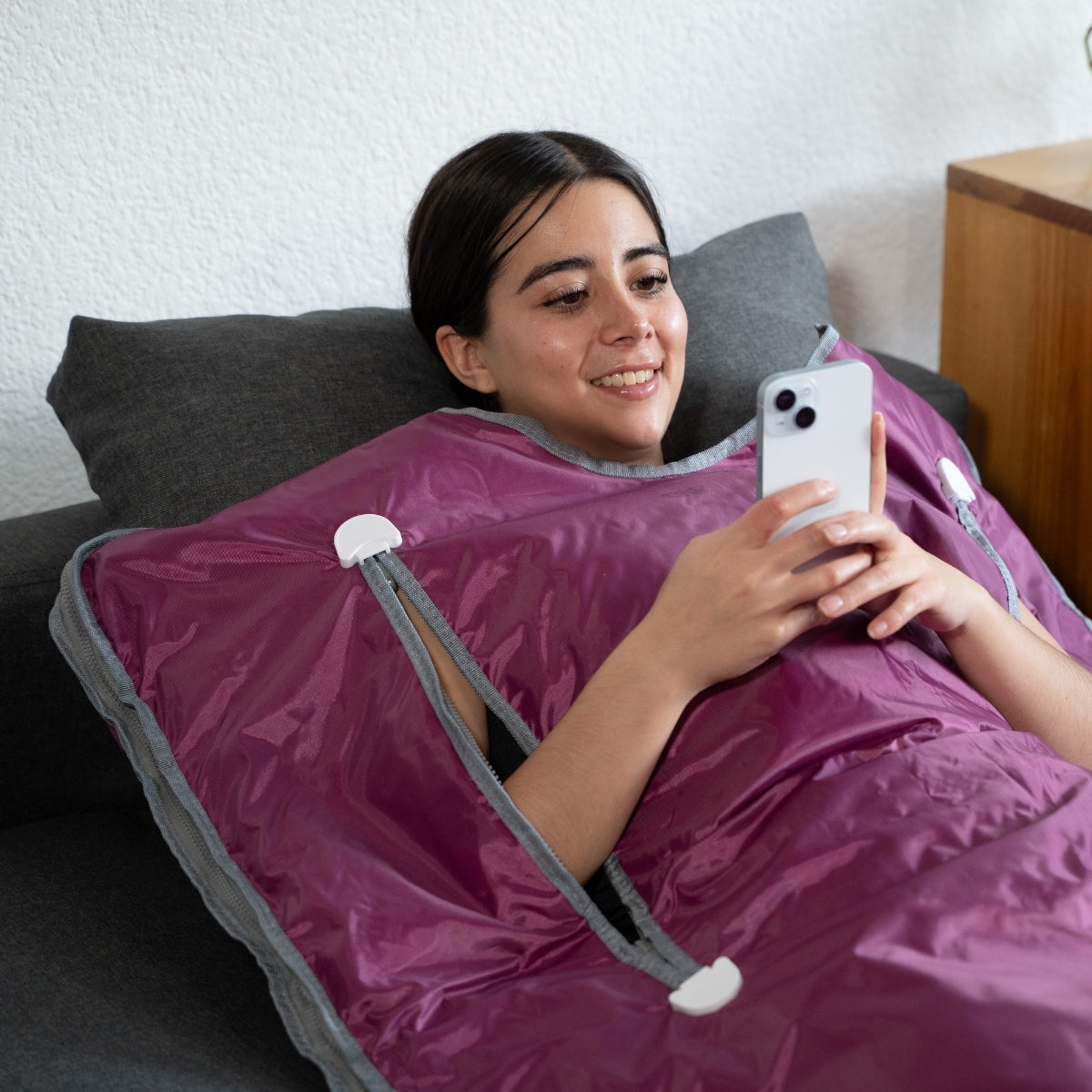 Manta Sauna De Infrarrojos Lejanos Get Well Vino
