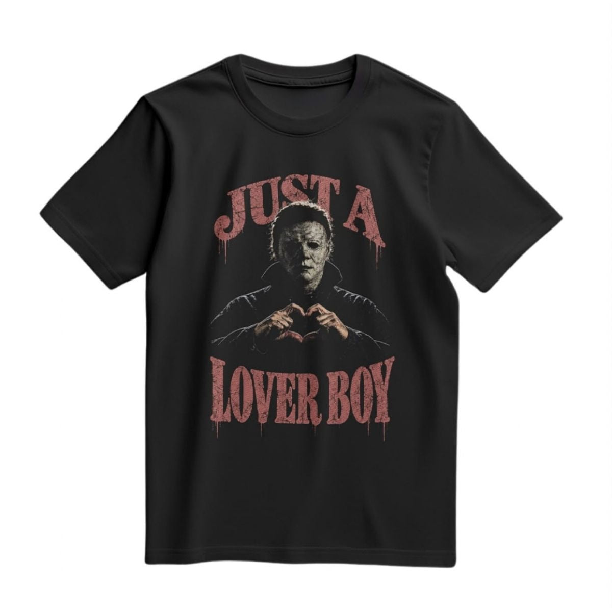 Playera Negra Michael Myers Halloween Unisex