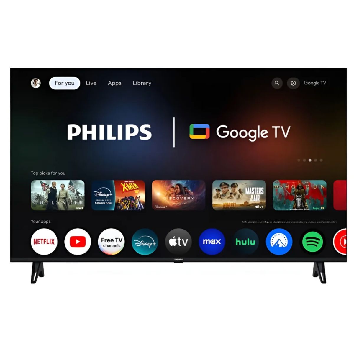 Pantalla Philips 43 Pulgadas 43pul7652 Google Smart Tv Hdr