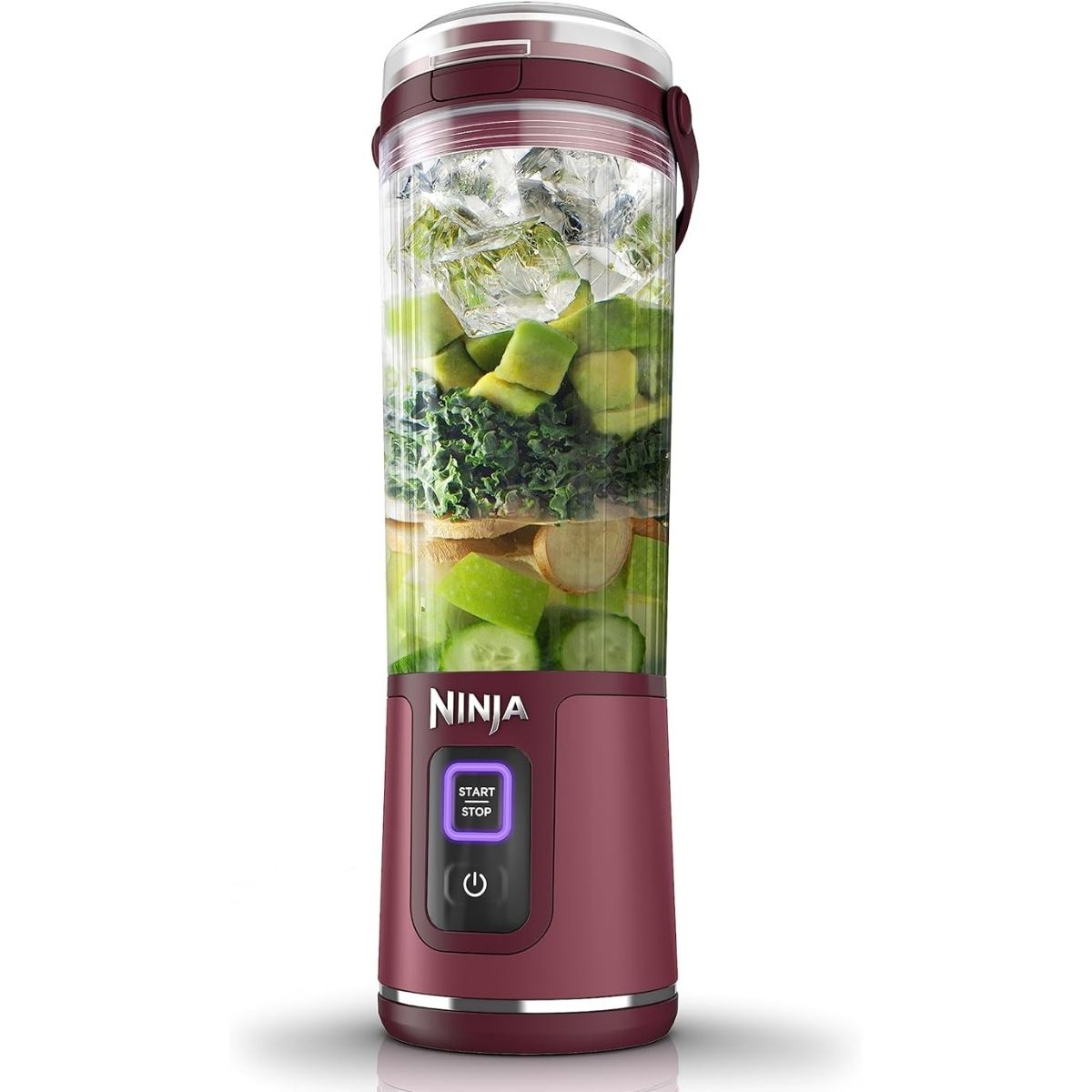 Licuadora Portátil Ninja Blast BC151CR Inalámbrica Recargable 18 Oz | 532ml Rojo