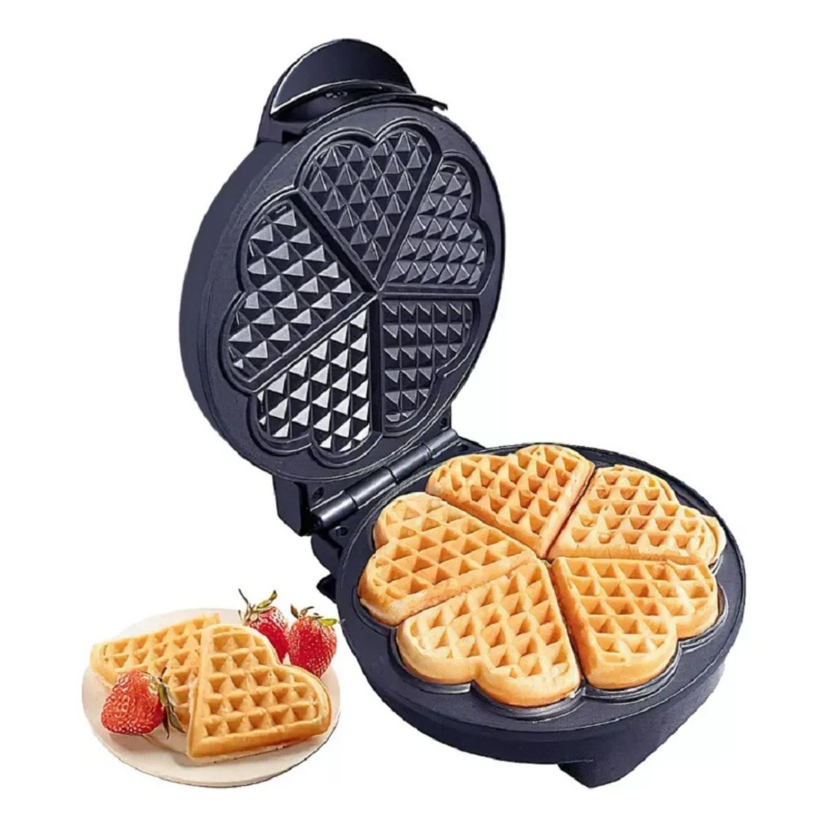 Wafflera Boma BM-2014CA 1000W Corazones