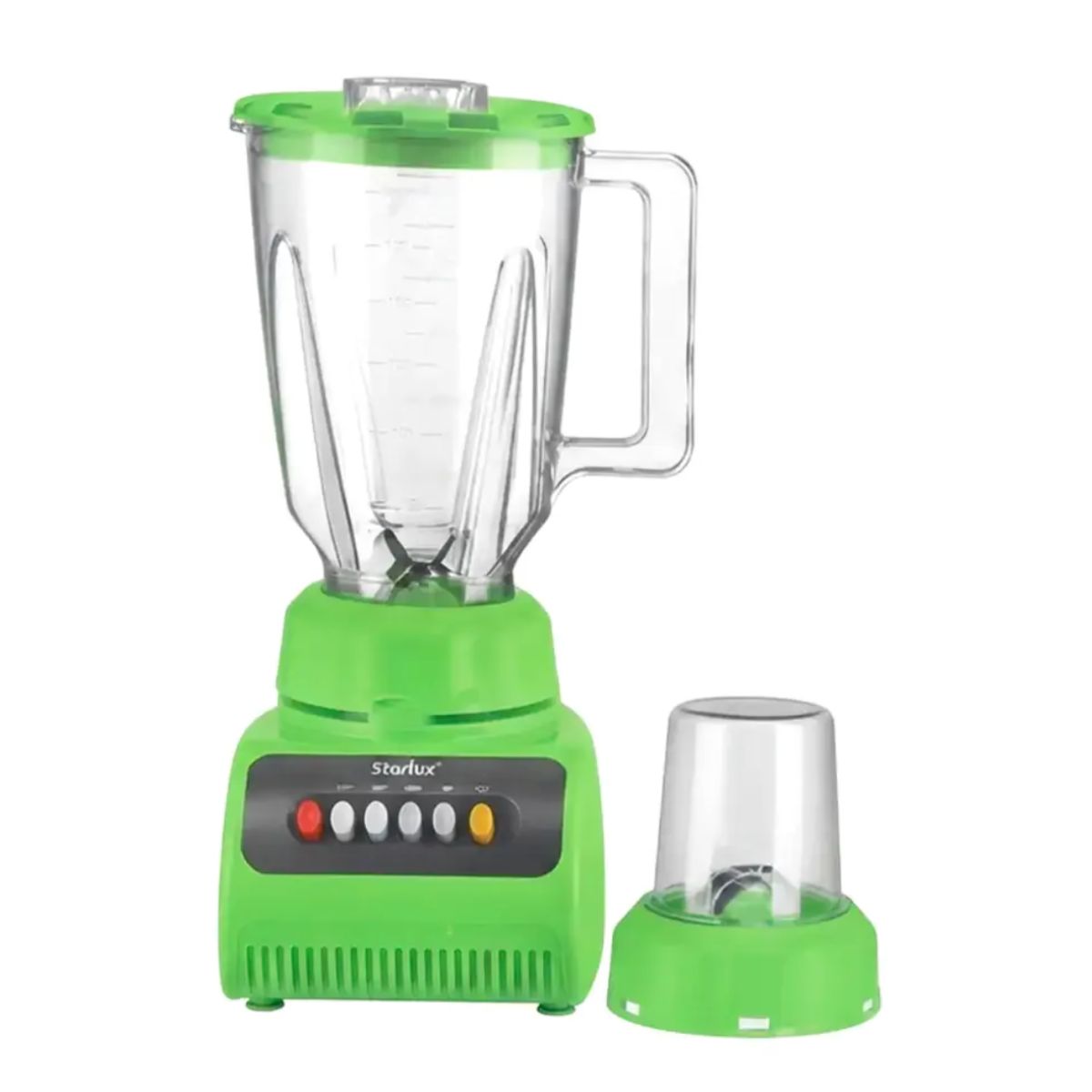 Licuadora Starlux 2 en 1 SL-21122 de 5 velocidades verde, 250W