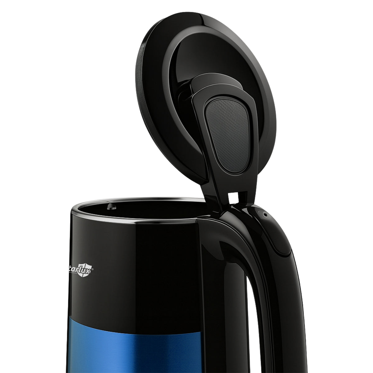 Jarra eléctrica azul Starlux de 2.3 L, de acero inoxidable y protector contra quemaduras SL-24155