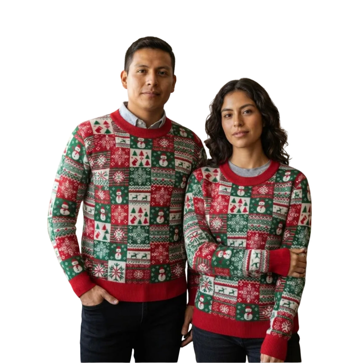 Suéter navideño Ugly Sweater Muñeco de nieve Unitalla Unisex