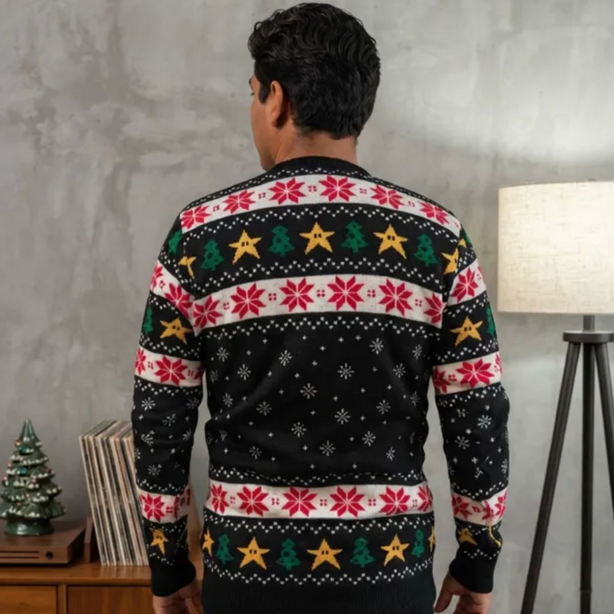Sueter navideño Ugly Sweater Mario Bros unitalla unisex