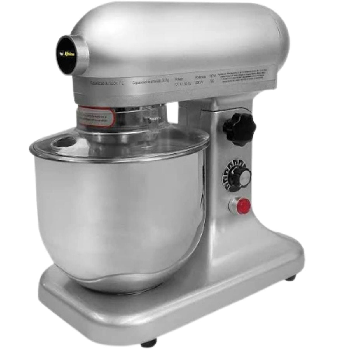 Batidora Industrial Planetaria 20 litros plateada BATI-20
