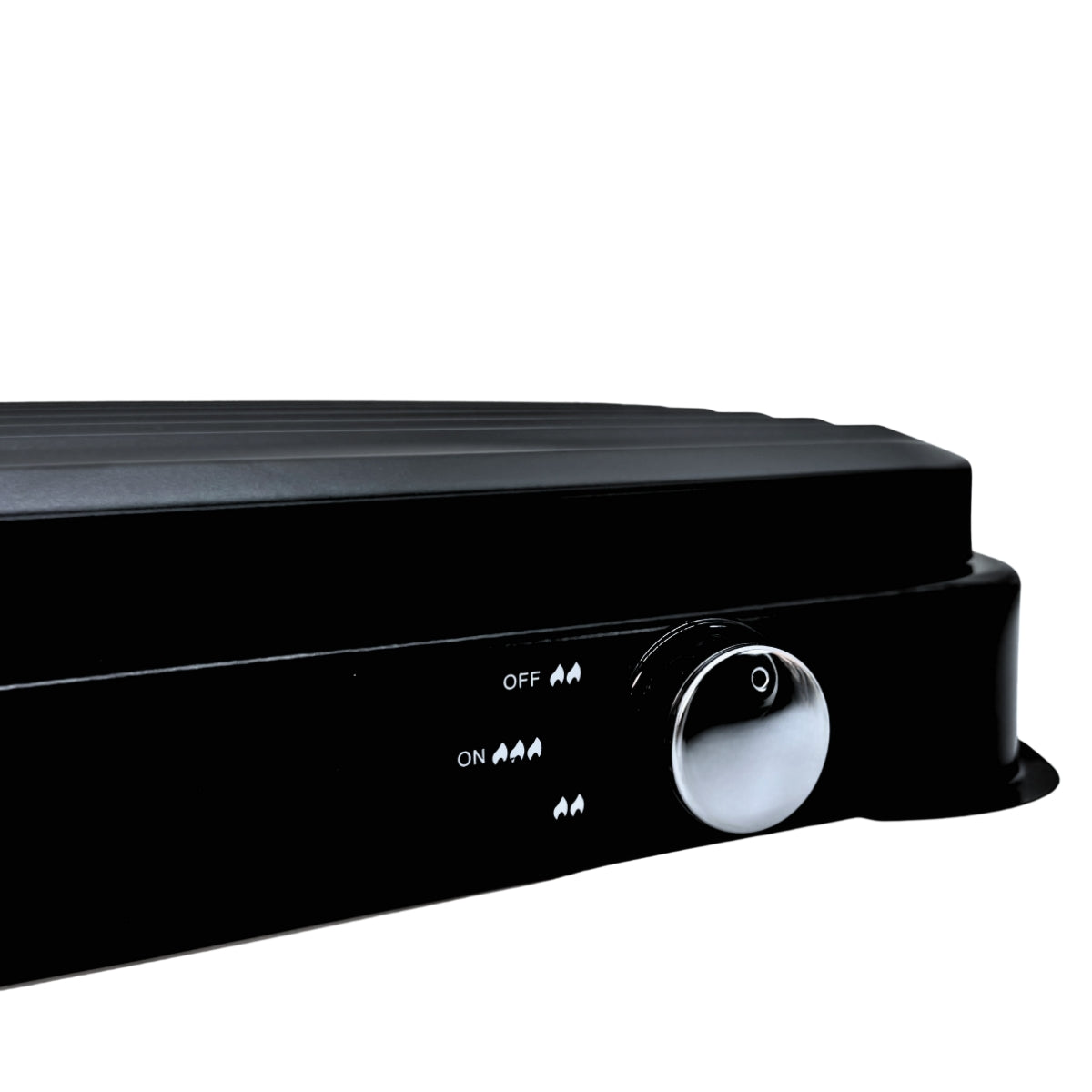 Parrilla/estufa De 4 Quemadores De Gas Con Tapa Color Negro Negro SGS-6004B