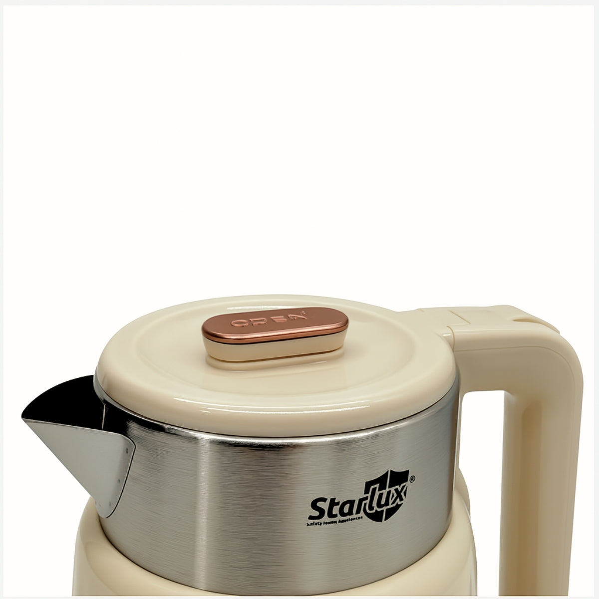 Jarra eléctrica Starlux 2L con doble capa y apagado automatico SL-24177 color blanco