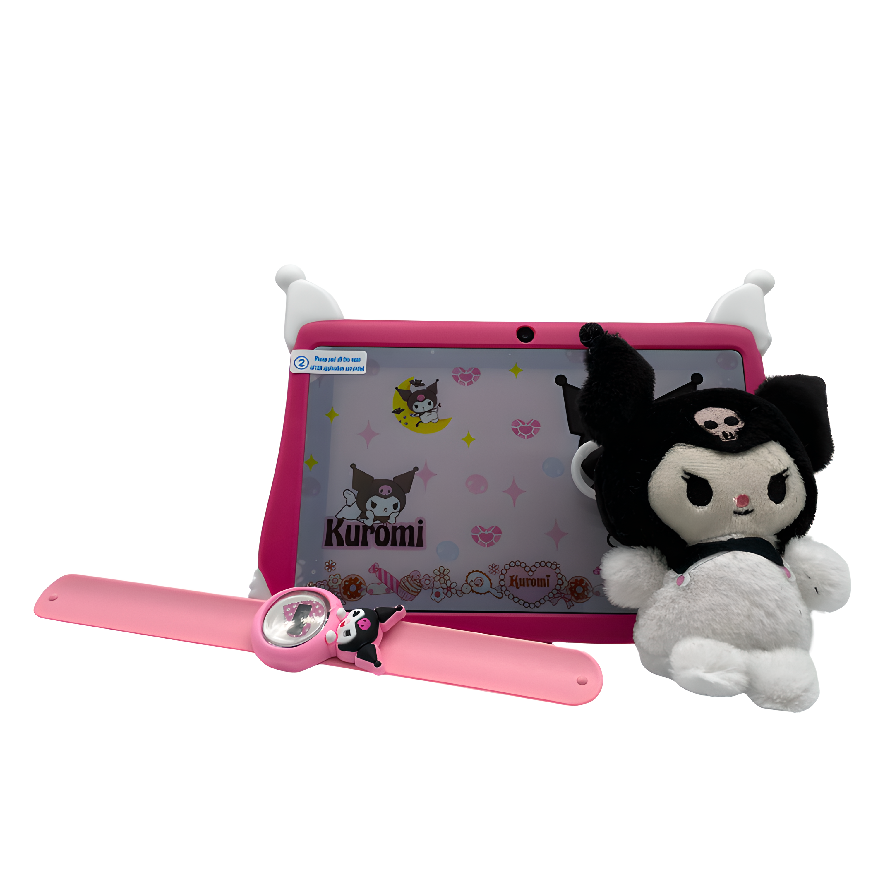 Tablet 7 Pulgadas Kuromi Android 13 HD 32 GB - 2GB Fucsia