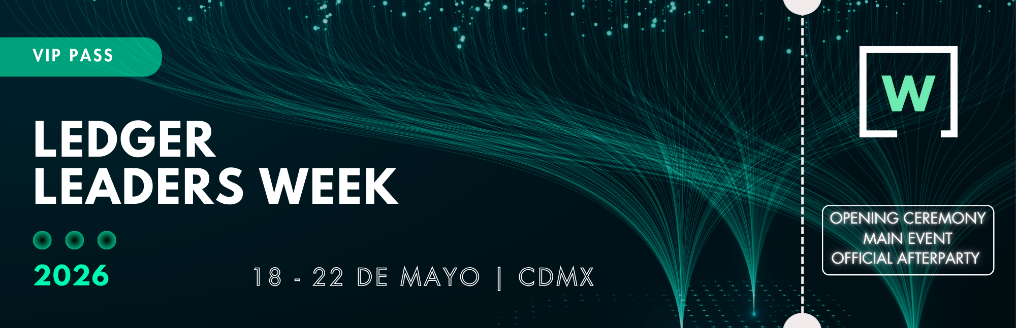 Ledger Leaders Week 2026 | Acceso VIP
