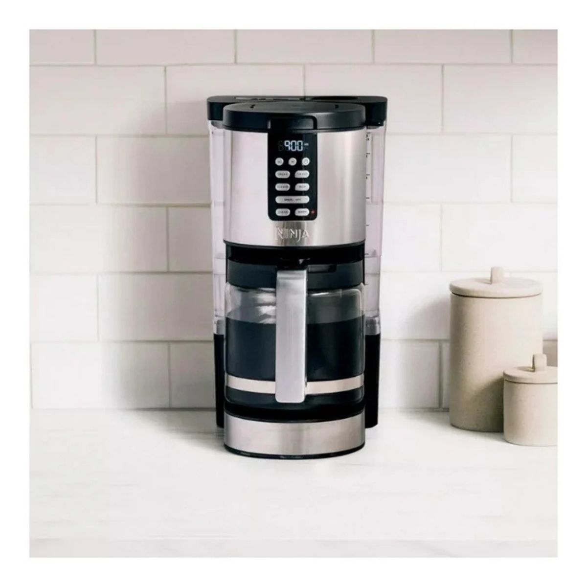 Cafetera Ninja Dcm201 De Acero Inoxidable Programable Para 14 Tazas