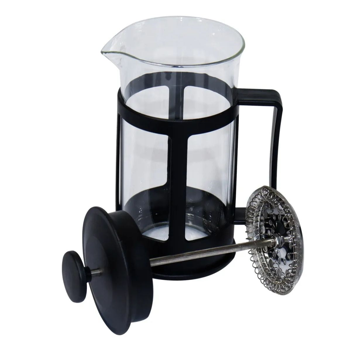 Duo de Cafetera Prensa Francesa 350ml De Acero Inoxidable 2 Piezas C-038