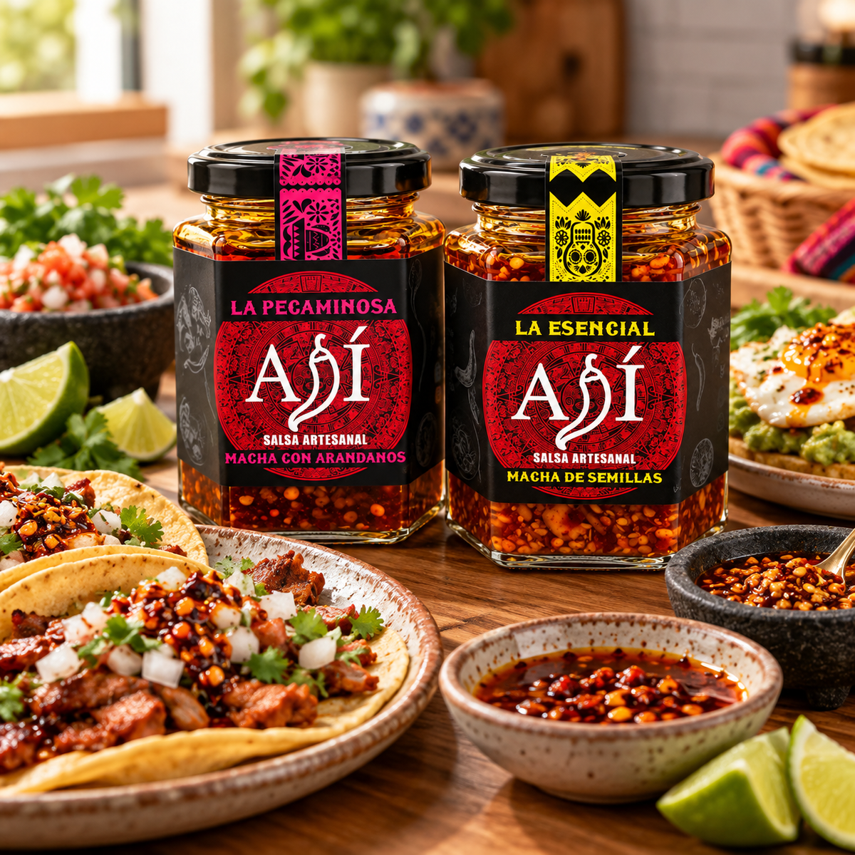Salsa Macha La Pecaminosa Macha de arándonos Ají Salsa Artesanal