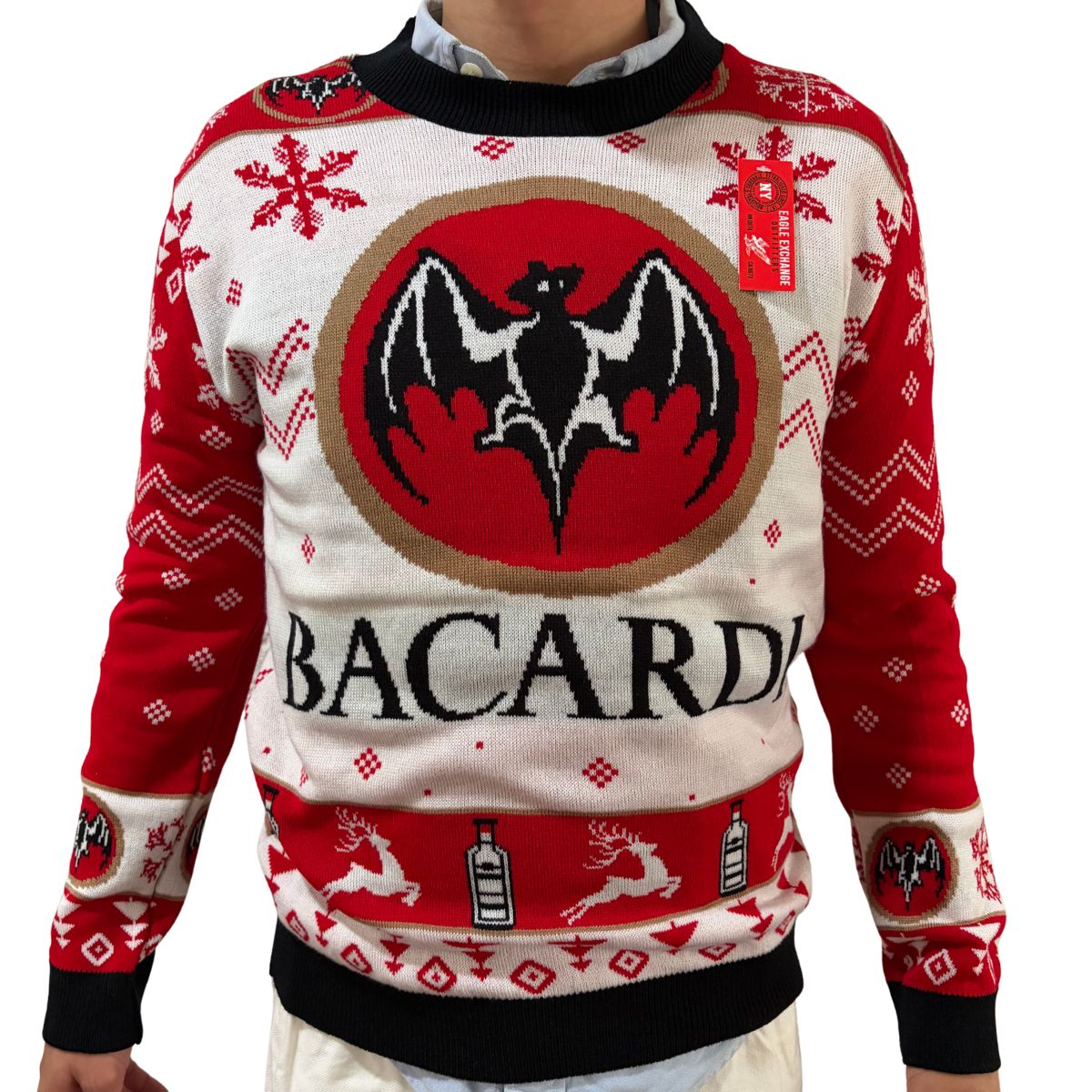Sueter navideño Ugly Sweater Bacardi Unisex