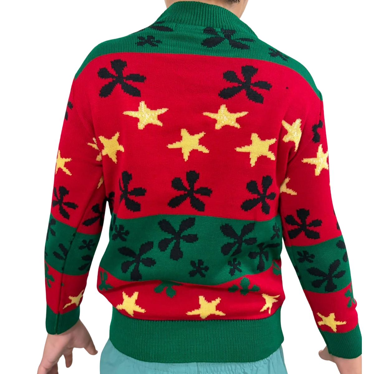 Suéter Navideño Infantil Tipo Ugly Sweater Bob Esponja CH Unisex