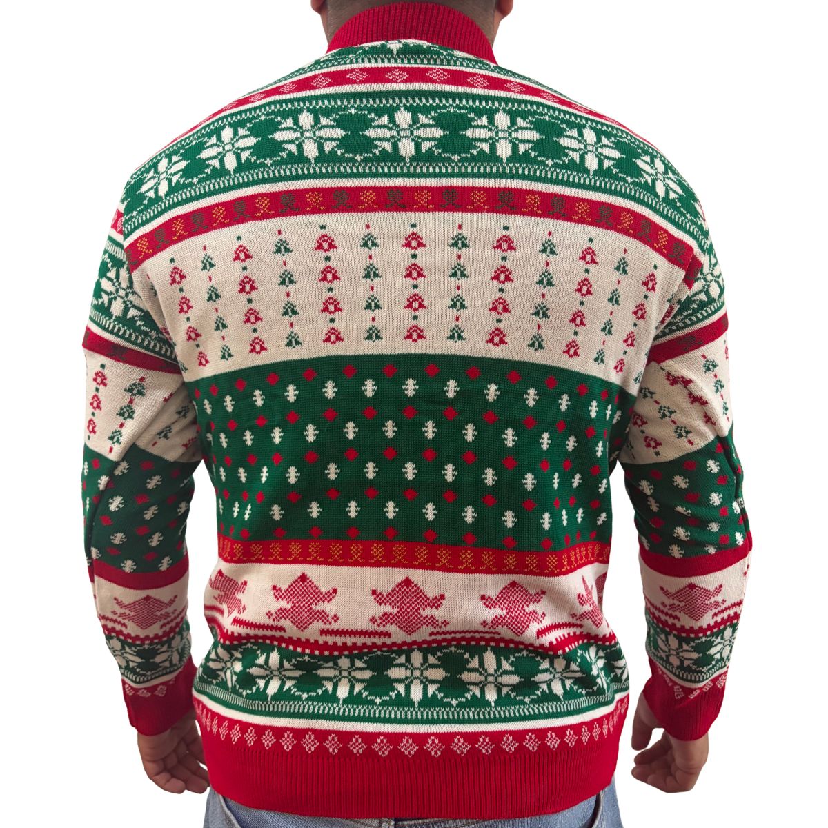 Suéter navideño Ugly Sweatter Cascanueces Unisex