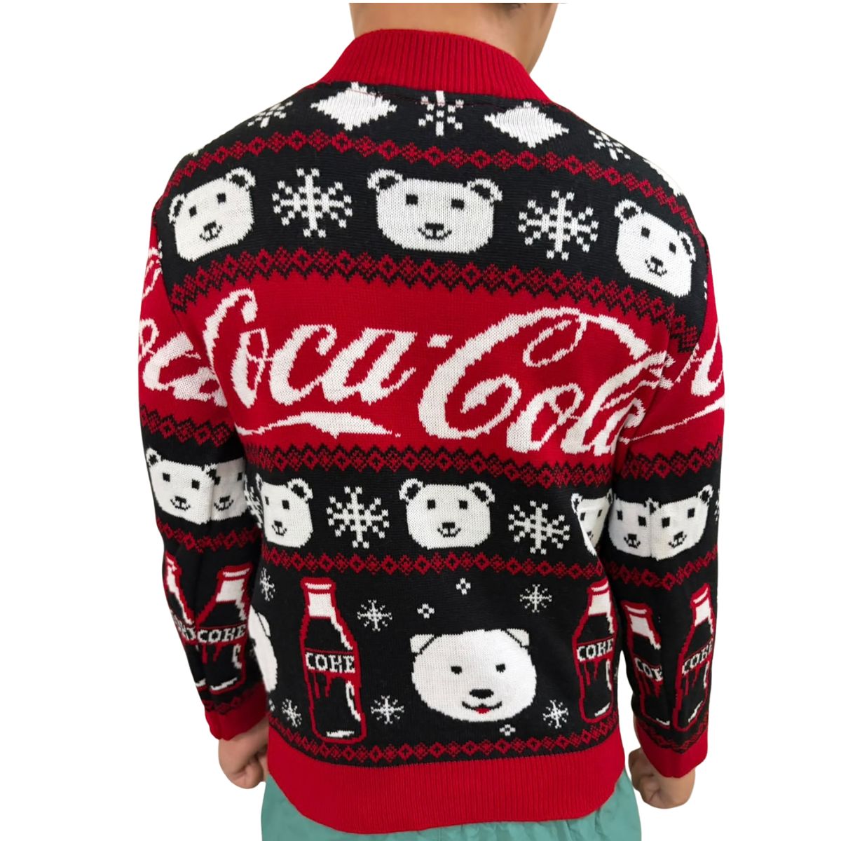 Suéter Navideño tipo Ugly Sweater de cuello redondo Unisex