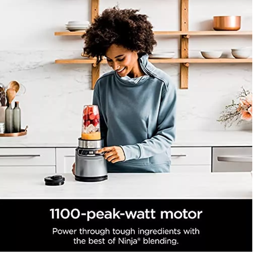 Batidora Personal Ninja BN401 1100 Watts Auto-iQ