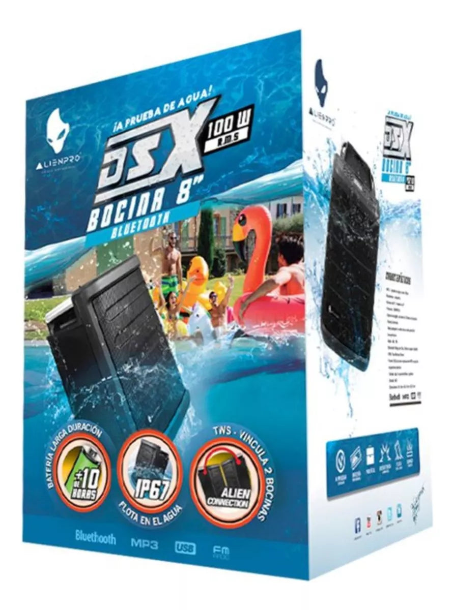 Bocina a Prueba de Agua 8 Pulgadas Alienpro DSX