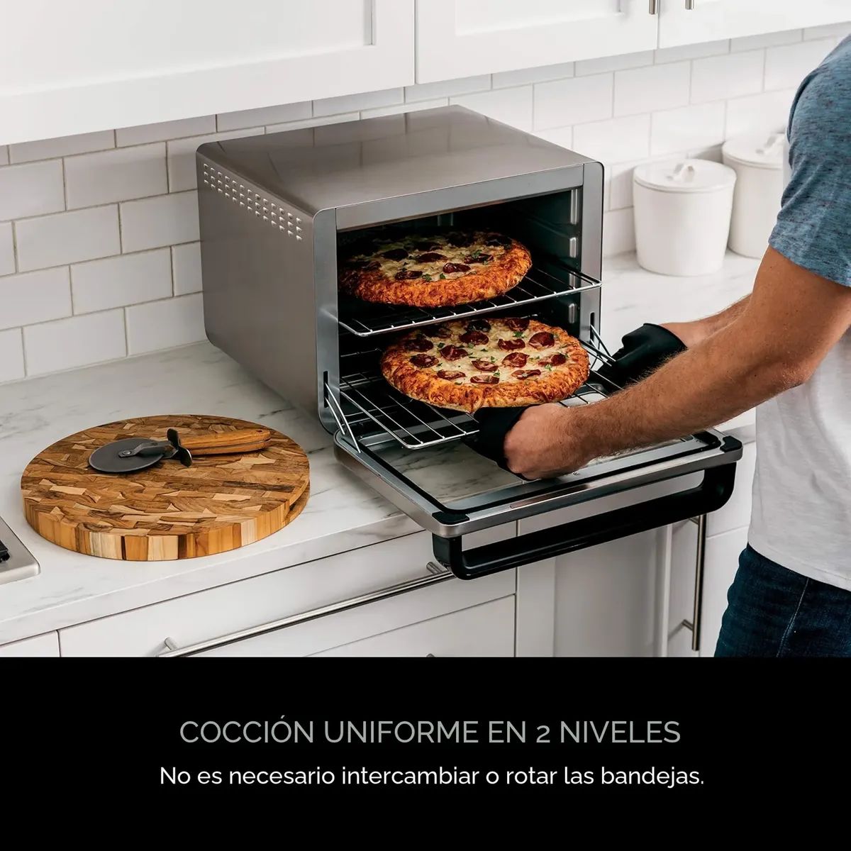 Horno Freidor Tostador Ninja Foodi Dt200 8 En 1 Xl Pro1800w