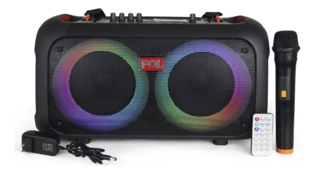 Bocina Portatil Fol FS-L126 Bluethooth Microfono y Control Remoto