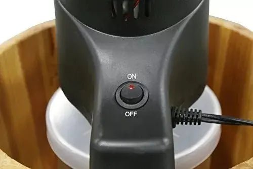 Maquina para Hacer Helados Elite Gourmet EIM502 Cubeta de Madera