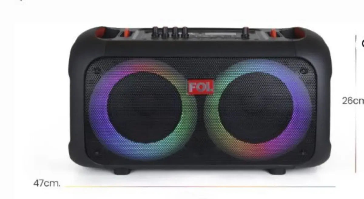 Bocina Portatil Fol FS-L126 Bluethooth Microfono y Control Remoto