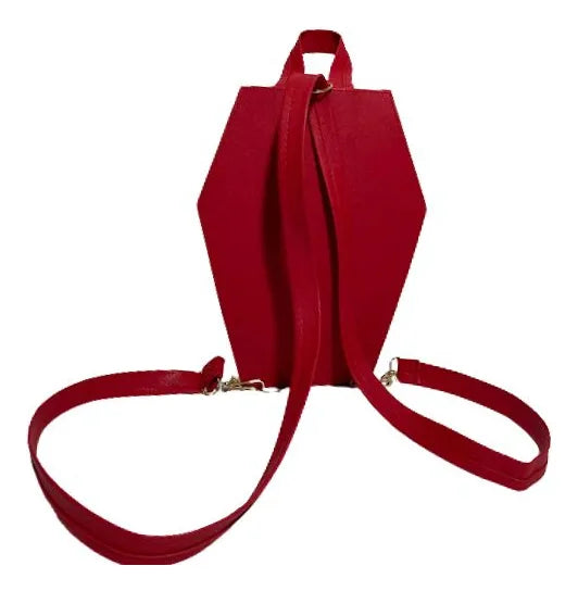 Mochila De Pennywise Payaso Eso It | 2 En 1 Bolsa Y Bolsa Mochila En Forma De Ataúd Hecha En México | Con Monedero De Regalo Y Correa Ajustable