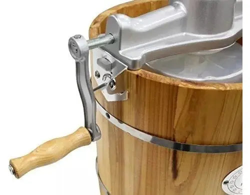 Maquina para Hacer Helados Elite Gourmet EIM502 Cubeta de Madera