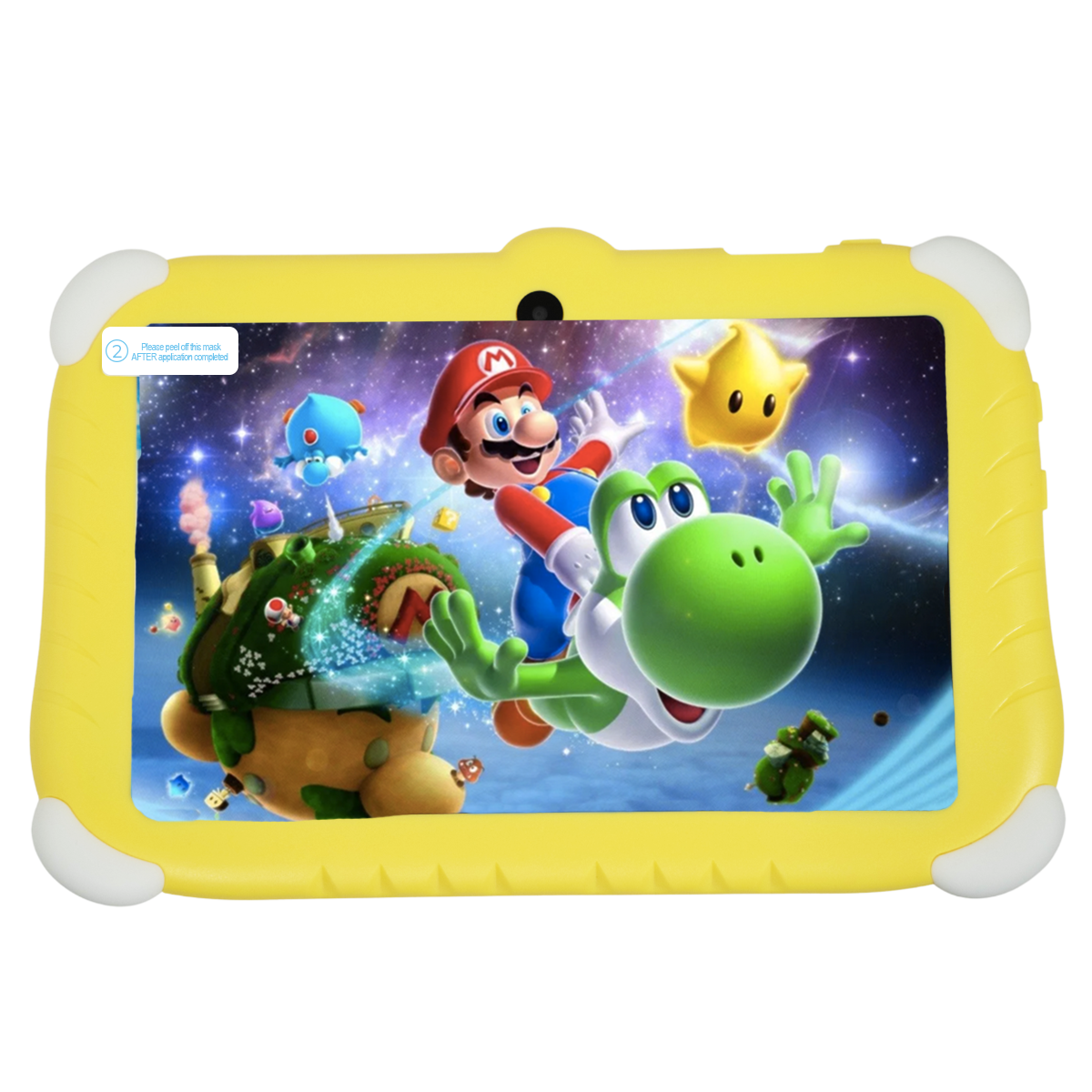 Tablet 7 Pulgadas Mario Bros HD Android 32 GB - 2 GB RAM Amarilla