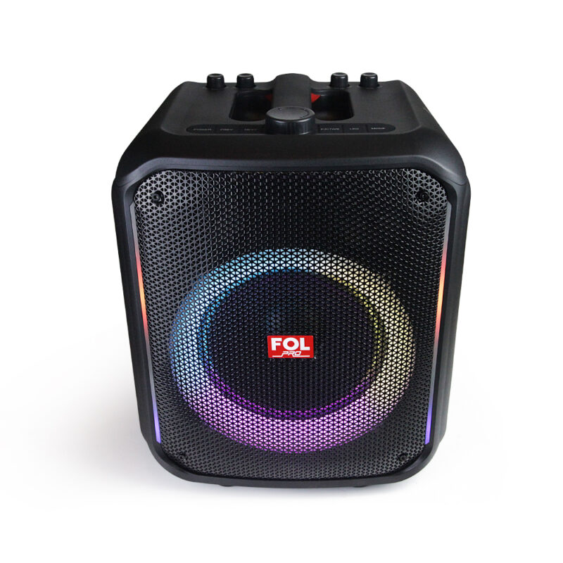 Bocina Portátil BT FOL TWS Recargable 7.4v con micrófono inalámbrico FS-L1218