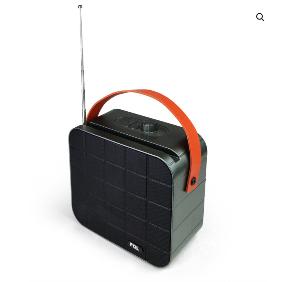 Bocina portátil BT FOL de 4"  Recargable con Panales Solares  FSS-S719