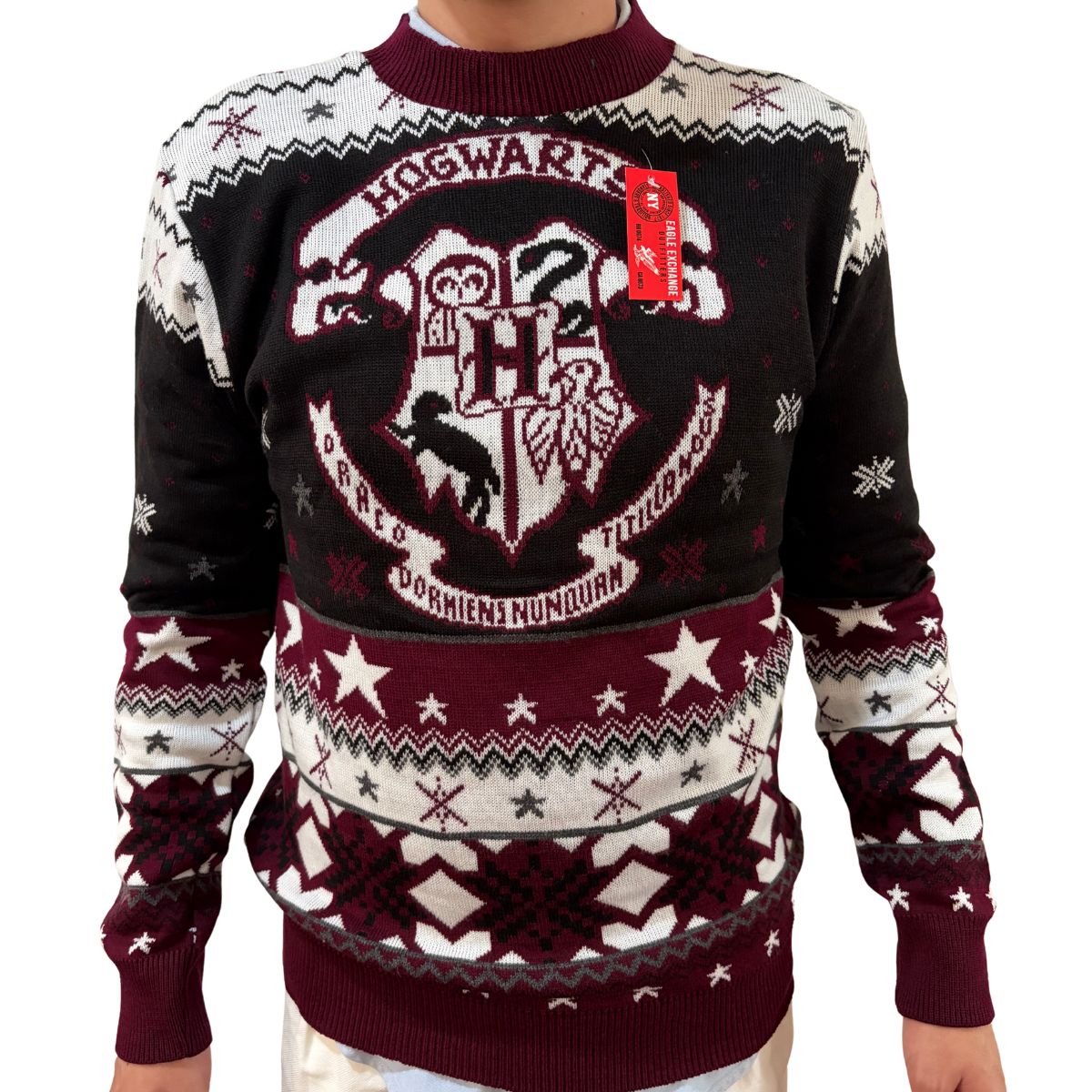 Suéter navideño Ugly Sweater Harry Potter Hogwarts Unisex
