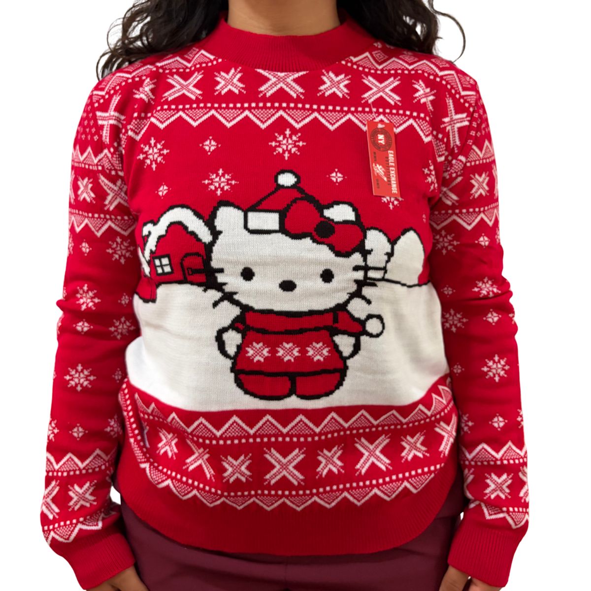 Suéter navideño Ugly Sweater Sanrio Hello Kitty Unisex