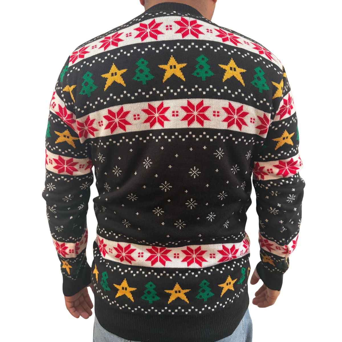Sueter navideño Ugly Sweater Mario Bros unitalla unisex