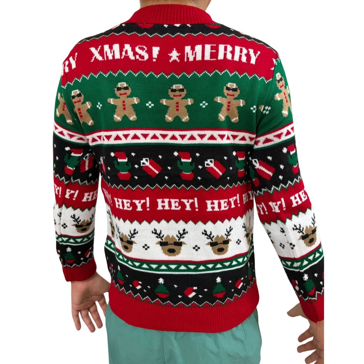 Suéter Infantil Navideño tipo Ugly Sweater con Concepto Navideño