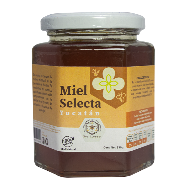 Miel Selecta Yucatán - BEE TIERRA - 330g