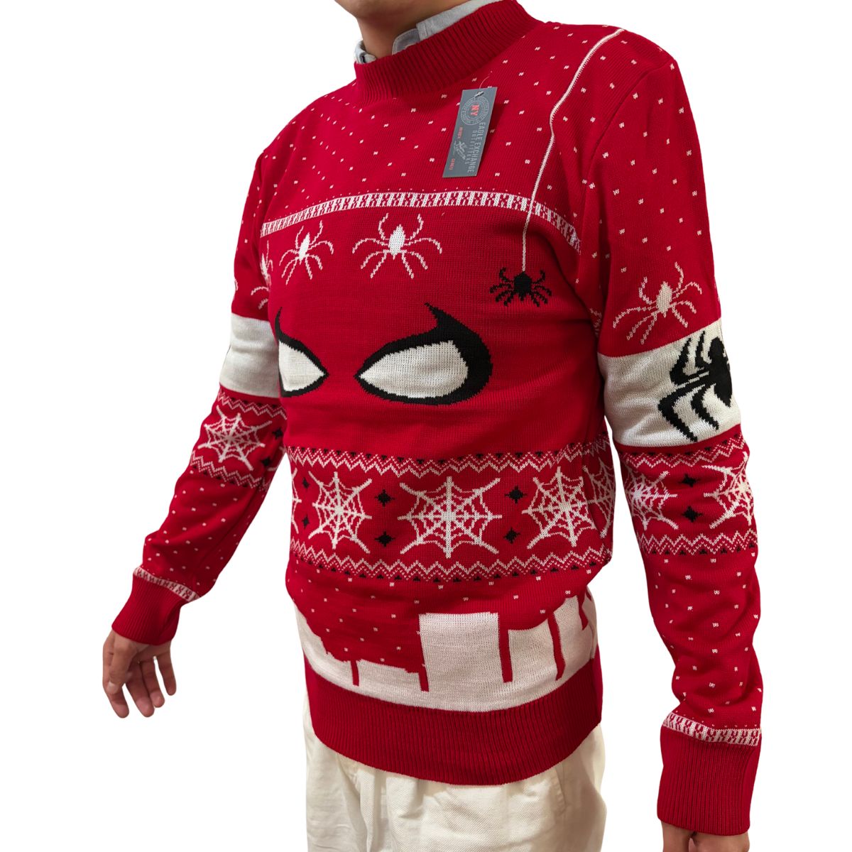 Sueter navideño Ugly Sweater Spiderman Hombre araña Unitalla Unisex