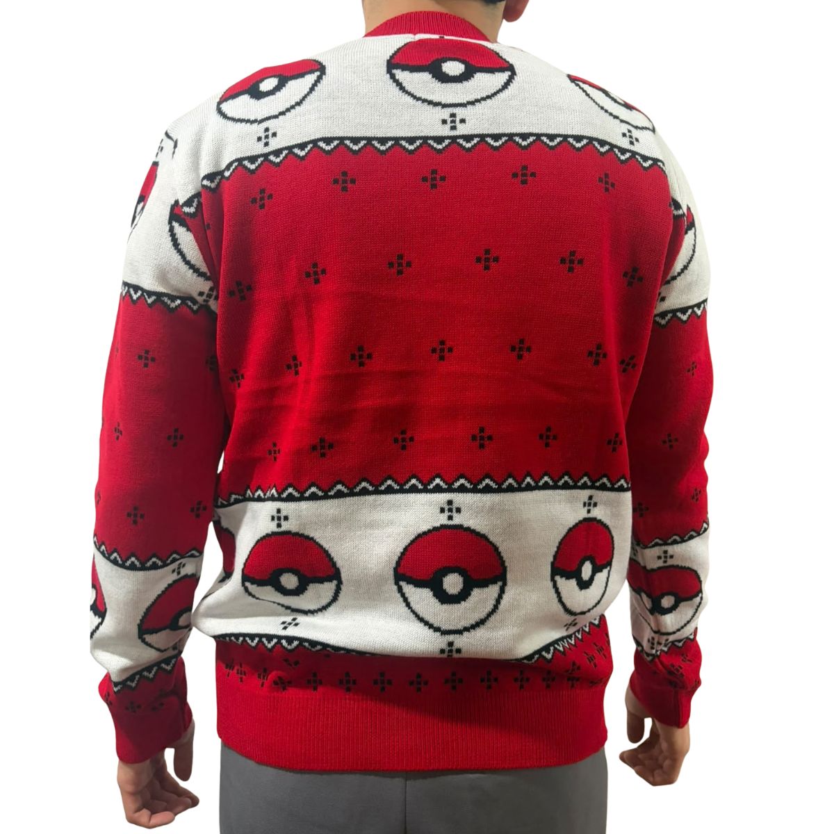 Suéter navideño Ugly Sweater Pikachu Pokemon Unisex