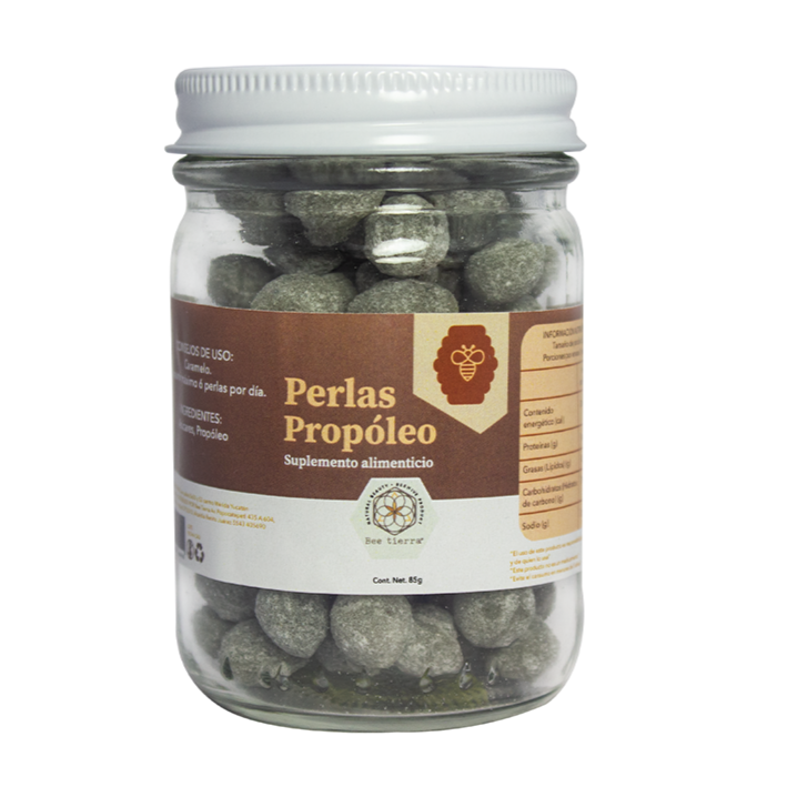 Perlas Propóleo - BEE TIERRA - Suplemento alimenticio 85g