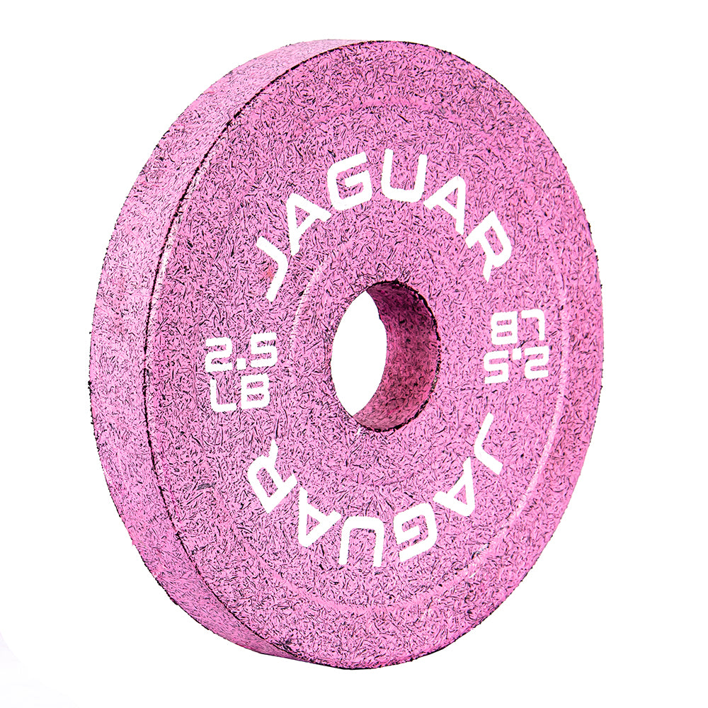 Set de Bumpers de 5LB, 2.5LB y 1.25LB Modelo Barbie rosa | Bumpers Jaguar