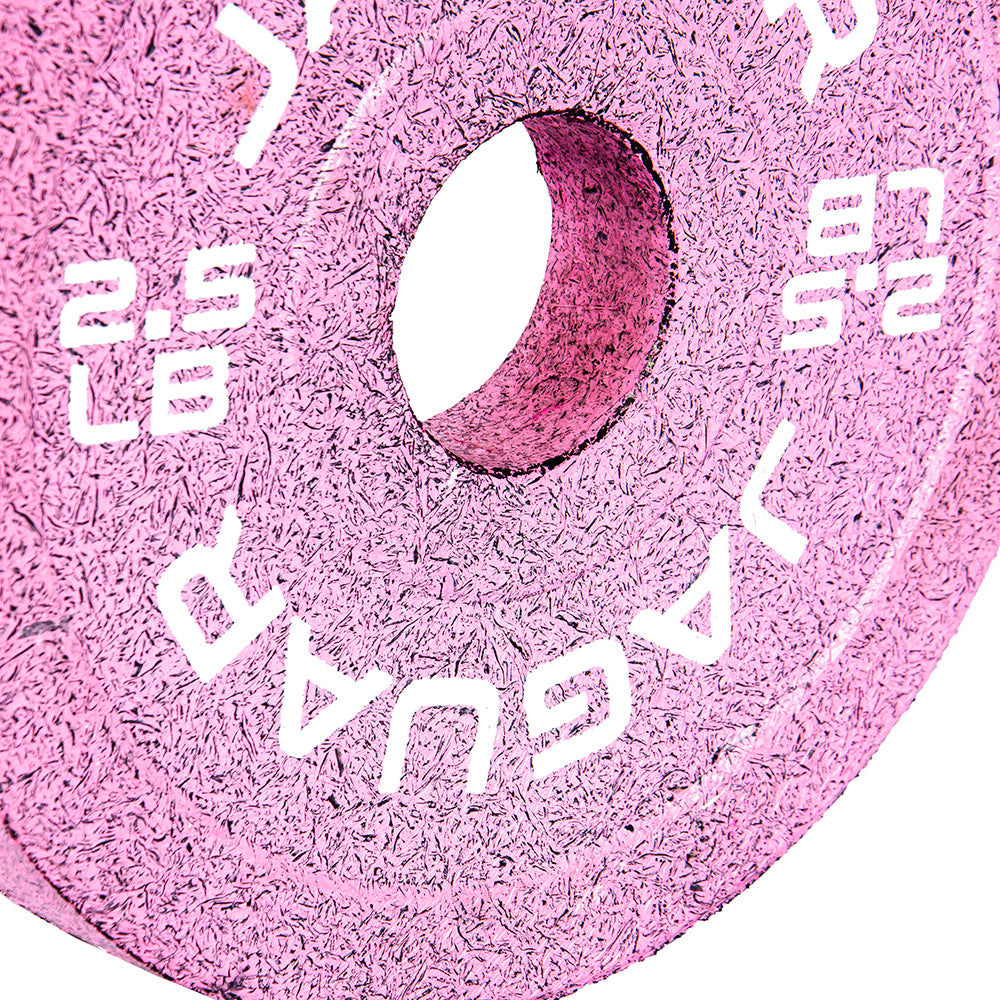 Set de Bumpers de 5LB, 2.5LB y 1.25LB Modelo Barbie rosa | Bumpers Jaguar