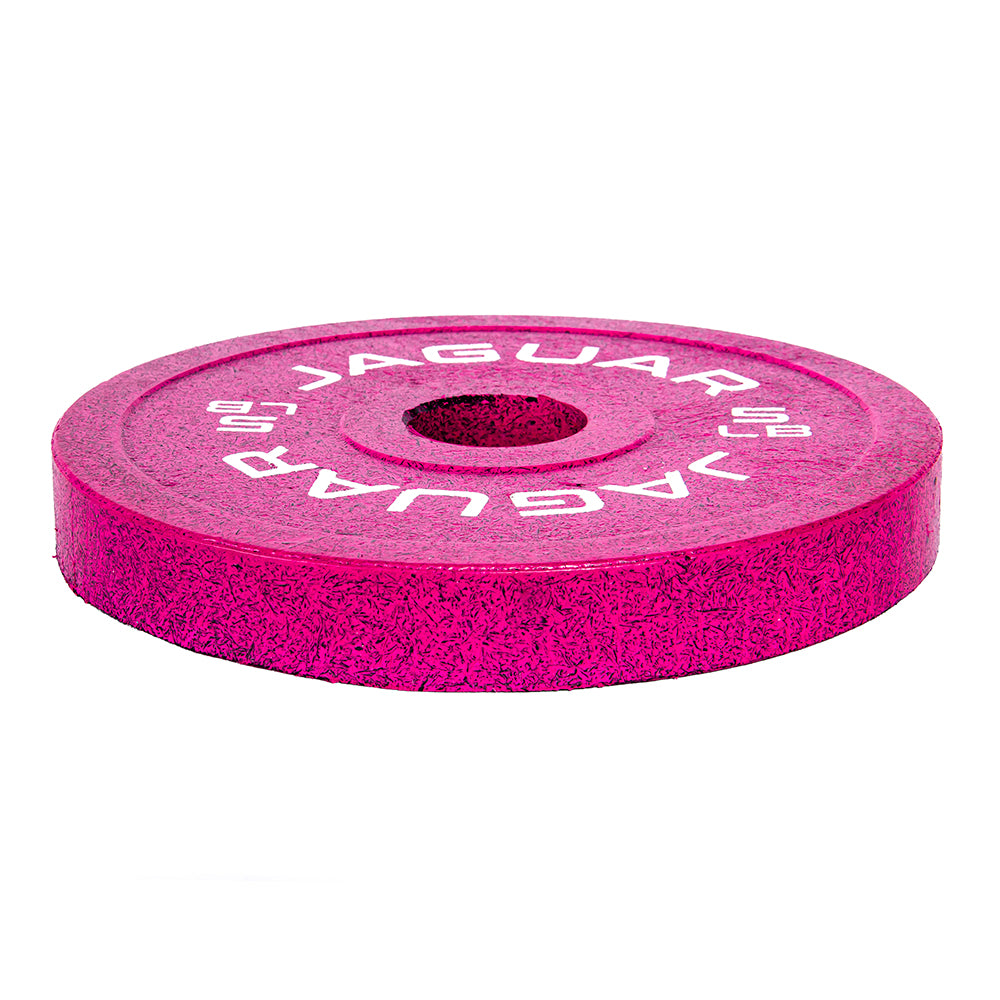 Set de Bumpers de 5LB, 2.5LB y 1.25LB Modelo Barbie rosa | Bumpers Jaguar