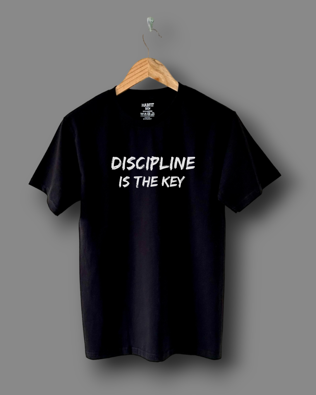 Playera Discipline is the Key >HABFIT SPORTSWEAR<