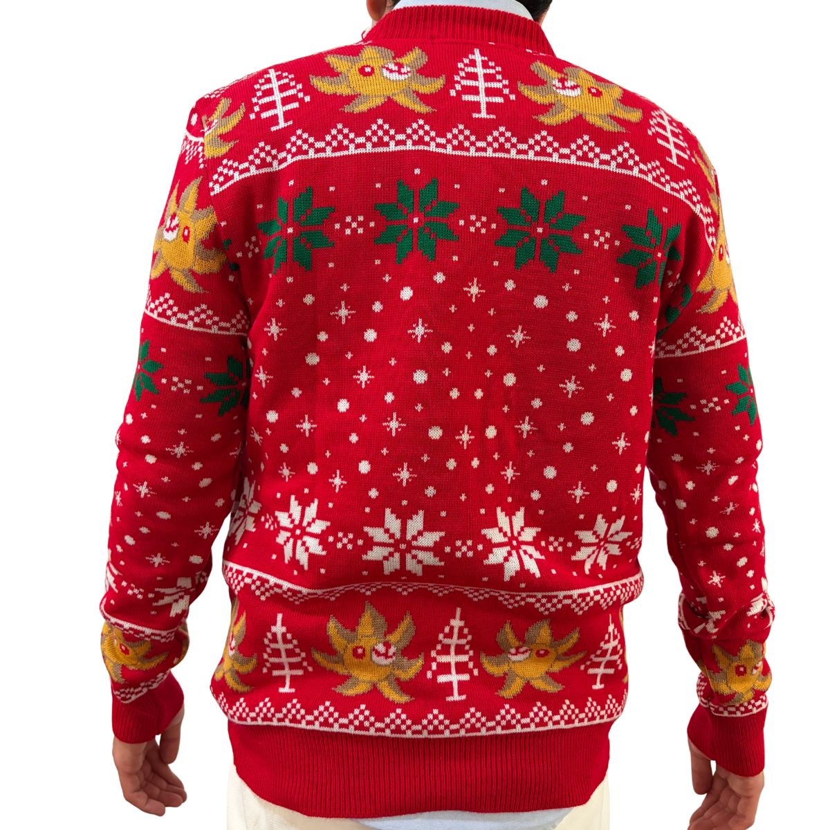 Suéter navideño Ugly Sweater One Piece Rojo Unitalla Unisex