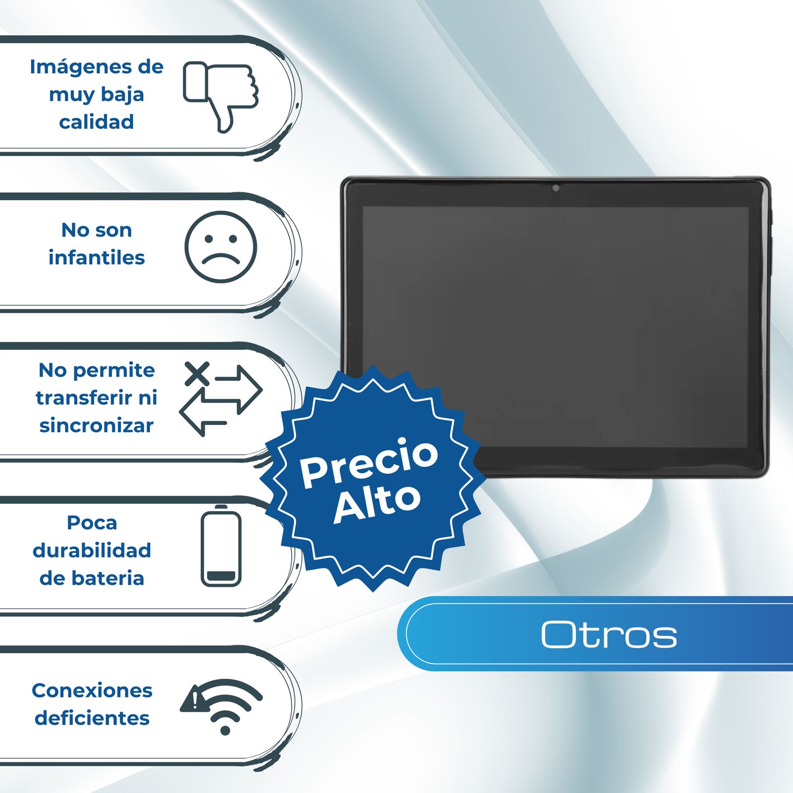 Tablet 7 Pulgadas LoQuiero Mario Bros HD Android 32 GB - 2 GB RAM Azul