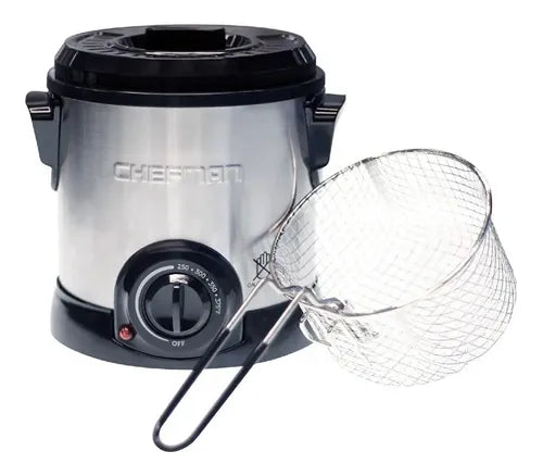Freidora de Aceite Chefman RJ07-M-SS 1 Litros
