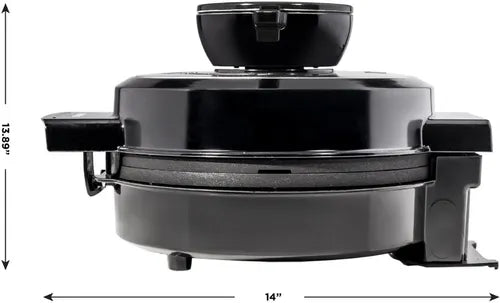 Wafflera Volcano Chefman RJ04-4RV-MX 120V