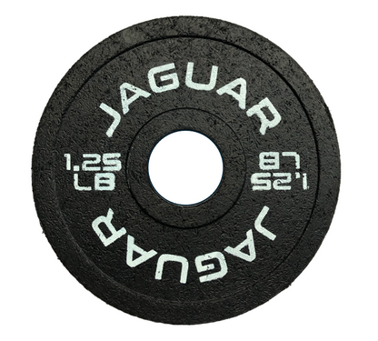Set de Bumpers Jaguar Par de 5LB, 2.5LB y 1.25LB Modelo BLACK
